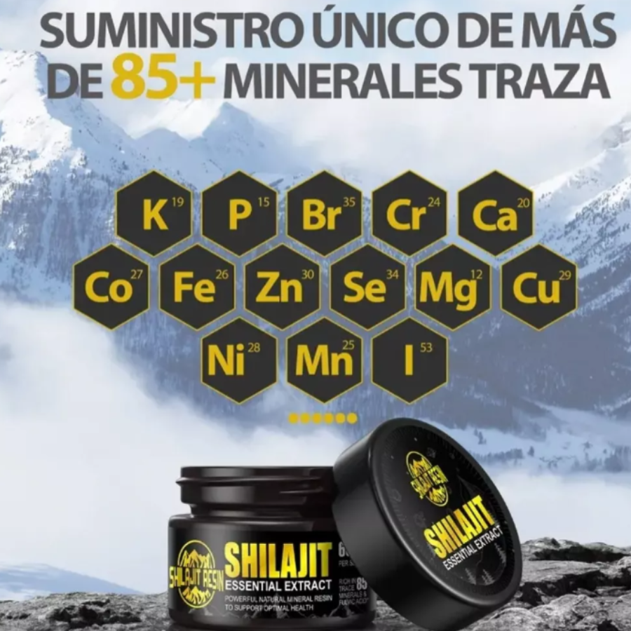 SHILAJIT / Vitalidad y bienestar desde la naturaleza 🌿💚