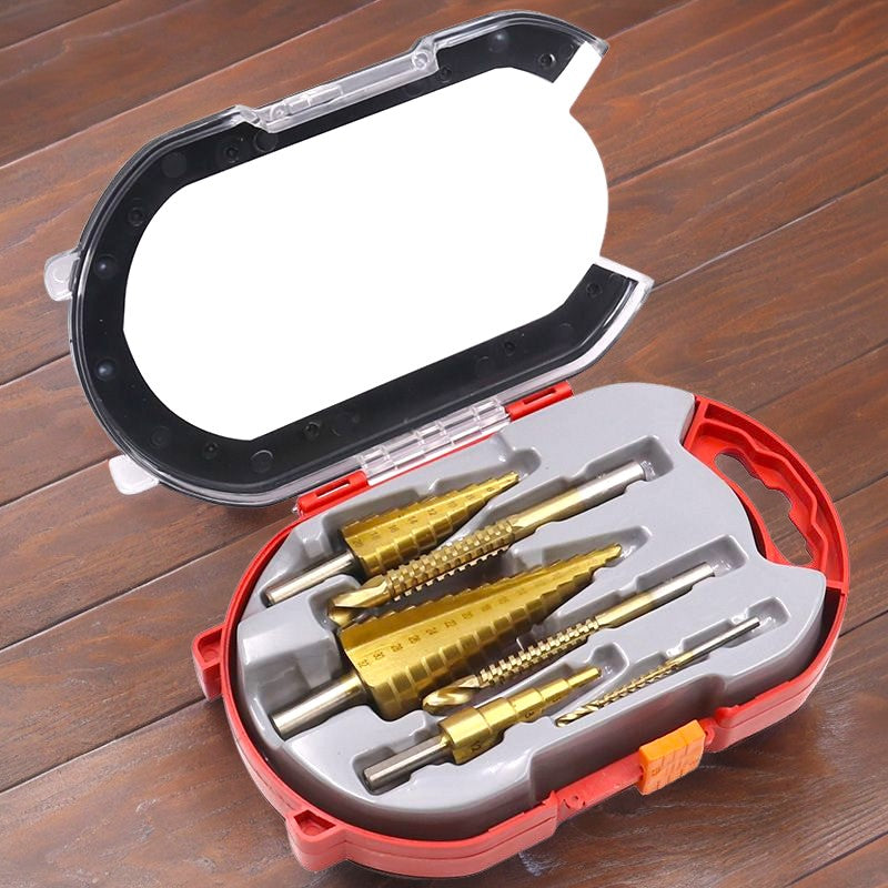Brocas Escalonadas de Titanio X6
