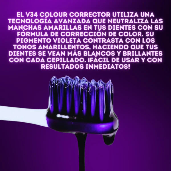 CREMA BLANQUEADORA DENTAL V34 2X1