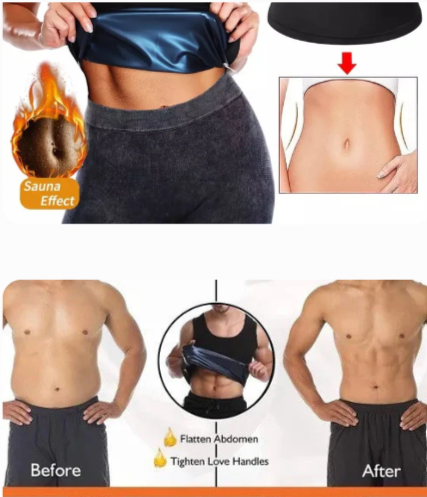Chaleco Termico Reductor Sauna HOMBRE Y MUJER