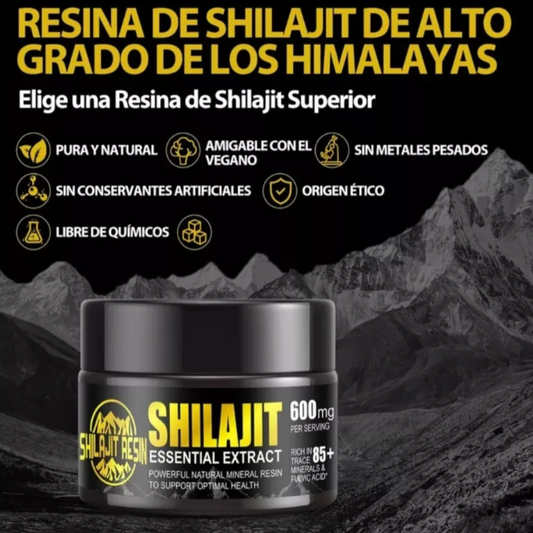 SHILAJIT / Vitalidad y bienestar desde la naturaleza 🌿💚