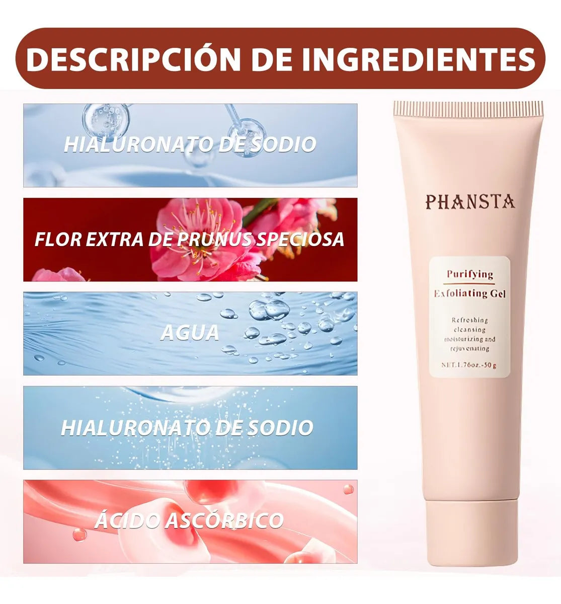 🧖‍♀PHANSTA RENEW|GEL EXFOLIANTE 2x1 🧖‍♀