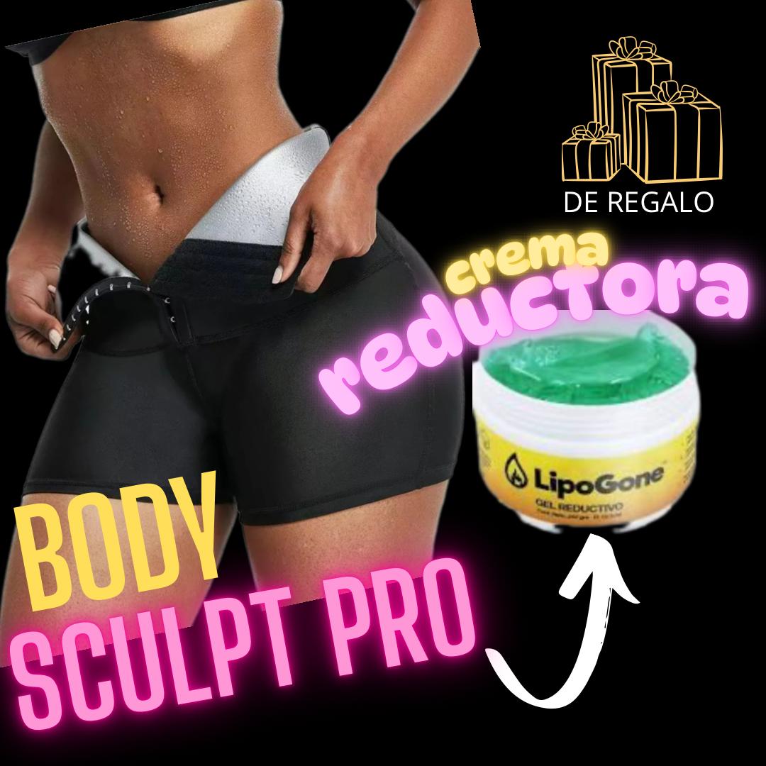 BODY SCULPT PRO™ /Faja Tipo  Short sauna! 🎁 Una crema Reductora De Grasa