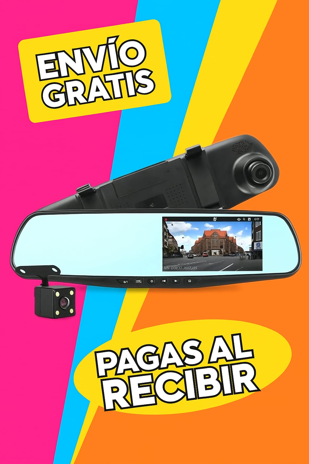 VisionSafe Pro/Tu retrovisor con ojos inteligentes.