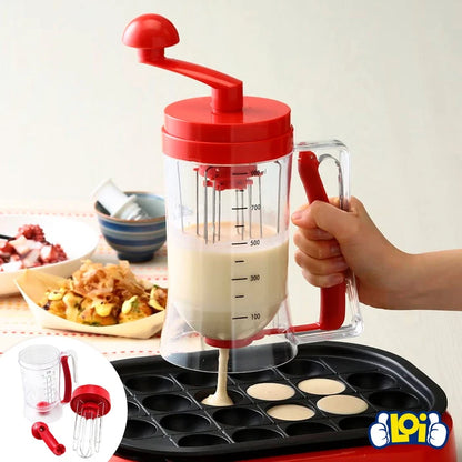 🥞MagicMix| 3 en 1 Batidor, Medidor y Dispensador🧁